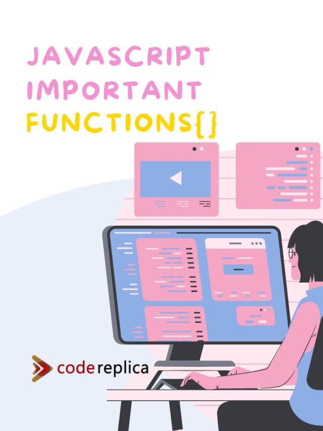 Javascript important functions