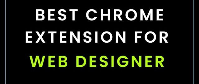 Best chrome extension for web designer - codereplica