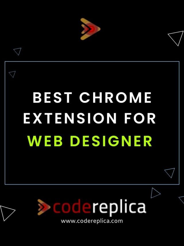 Best chrome extension for web designer